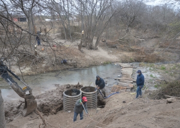 Caudal del Río Bravo a su más bajo nivel