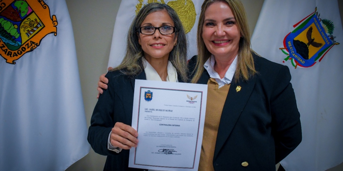 Aprueba cabildo nombramiento de Jazel Múzquiz Muñoz como contralora municipal