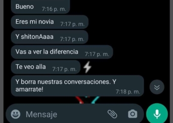 “Eres mi novia” dice maestro a su alumna
