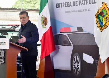 Gobernador solicita patrullar colonias con mayor índice delictivo