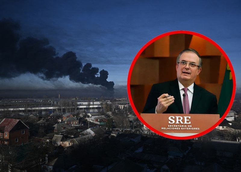 Difícil que México apoye respuesta bélica: Ebrard sobre crisis en Ucrania
