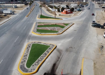 Continúan realizando trabajos de embellecimiento de Acuña