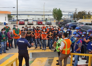 Protección Civil realiza simulacros en empresas