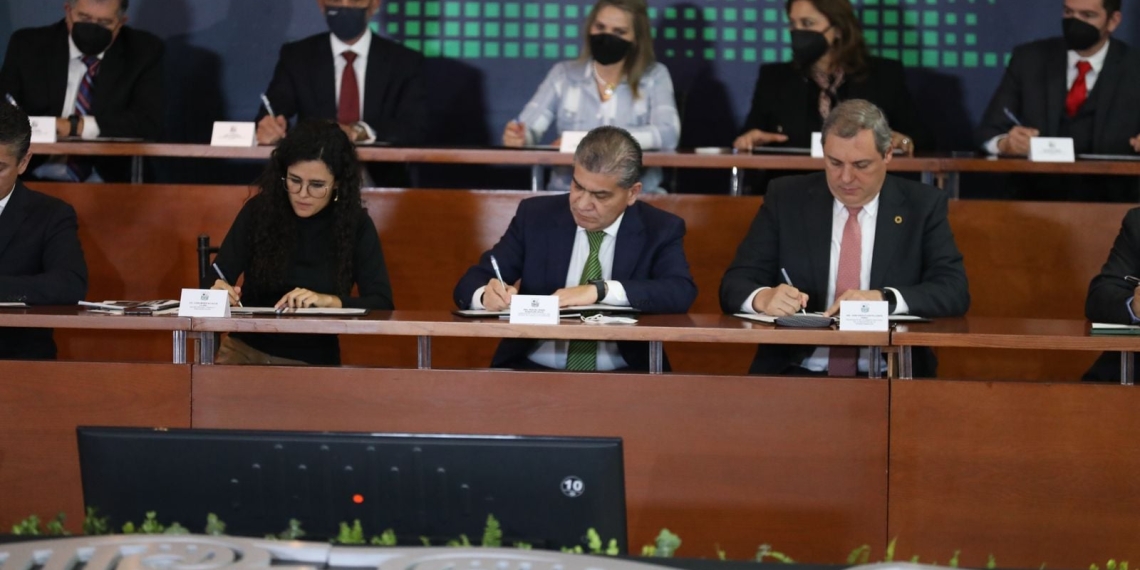 Firma del Pacto Coahuila 2022