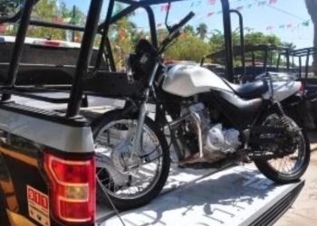 Reportan el robo de dos motocicletas, una es recuperada