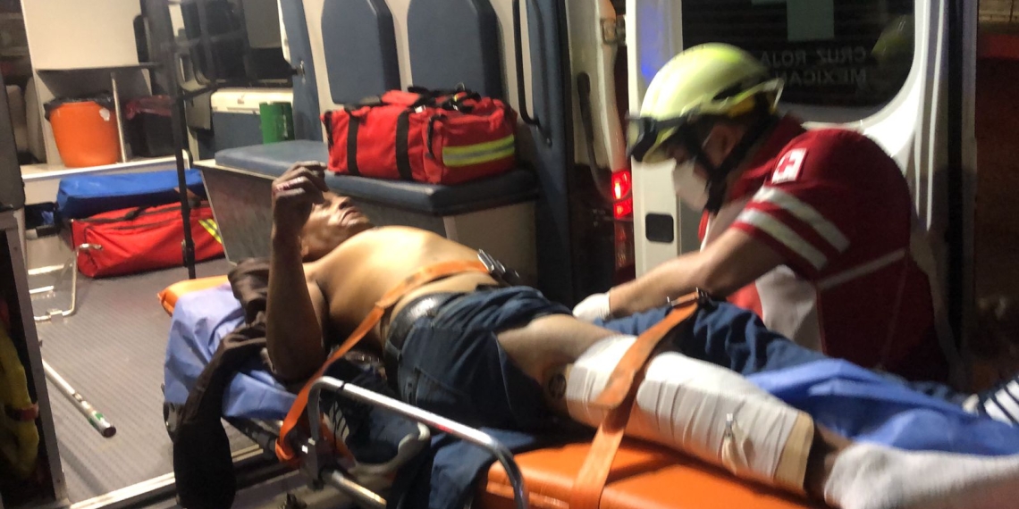 Ciclista termina fracturado