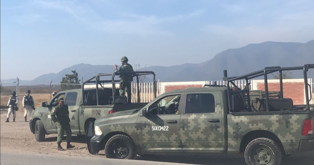 Se accidentan militares en Saltillo