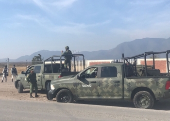 Se accidentan militares en Saltillo