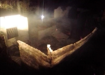 Se incendia cabaña en Arteaga