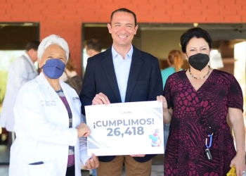 Acuña inmunizó 26, 418 estudiantes en Jornada Transfronteriza