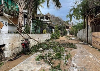  ‘Ágatha’ deja daños materiales en su paso por  el Istmo de Tehuantepec