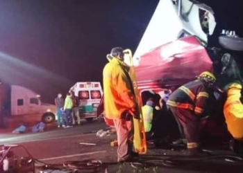Fatal accidente en Arteaga