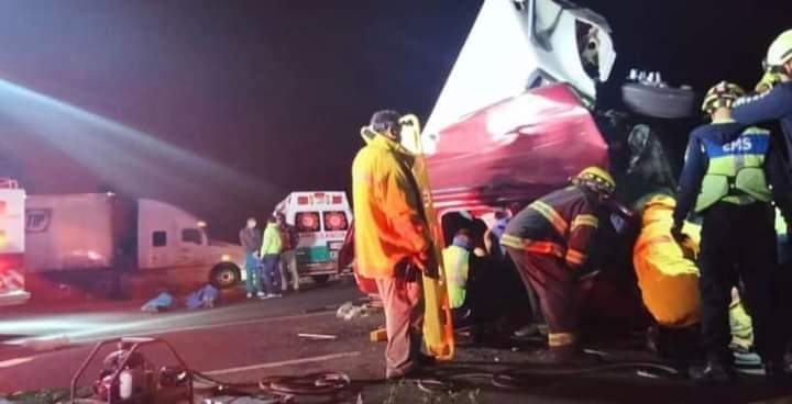 Fatal accidente en Arteaga