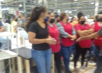 No les dan utilidades y hacen paro laboral