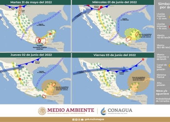 Pronostican lluvias aisladas para Coahuila durante la semana