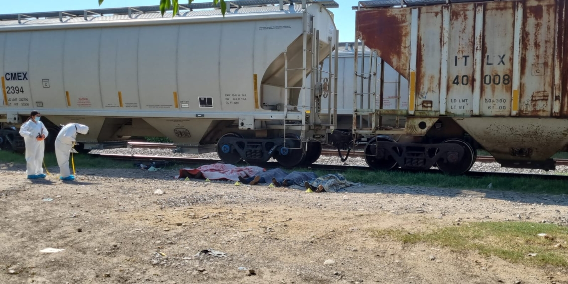 Buscan identificar a los cinco muertos encerrado en vagón de tren