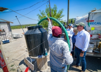Atienden necesidad de agua en ejidos