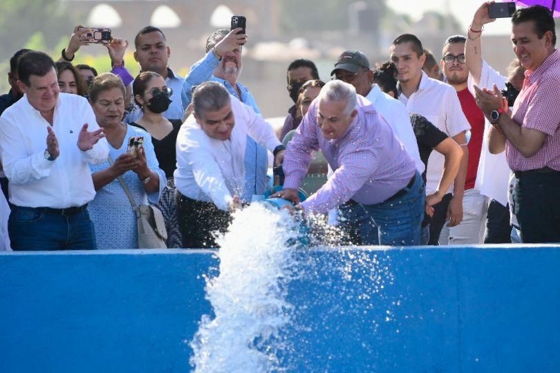 Inauguran pozo de agua “Compresora”