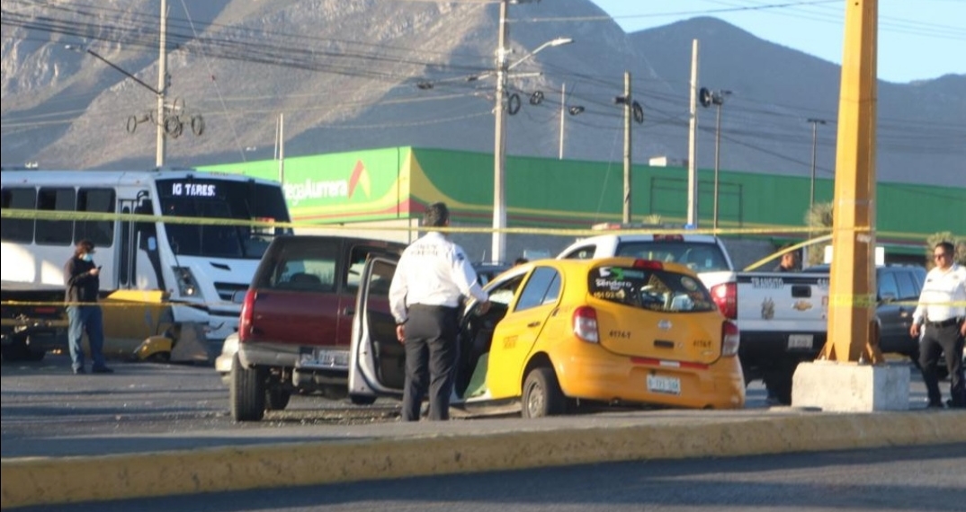 Muere taxista en accidente