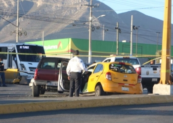 Muere taxista en accidente
