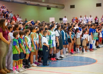 Inauguran juegos deportivos escolares
