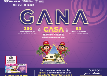 Lotería Nacional contribuye al desarrollo del país: AMLO