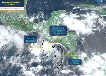 Se forma tormenta tropical ‘Celia’ en el Océano Pacífico