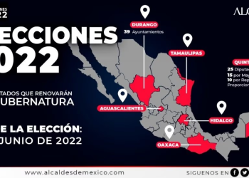 11.7 millones de mexicanos están convocados a votar en estas elecciones 2022
