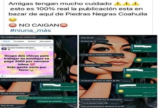 Descarta FGE denuncias y reportes por trata de mujeres