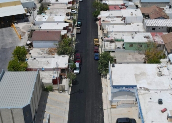 Fraccionamiento Ojo de Agua es beneficiado con pavimentación