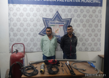 Detenidos por robo
