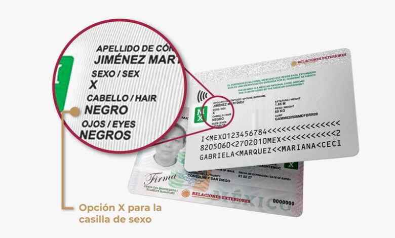 SRE lanza el primer documento oficial para personas no binarias