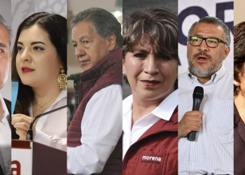 Ellos son los aspirantes a la candidatura de Morena por el Edomex