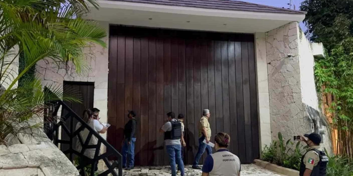 Catean casa de presidente del PRI, Alejandro Moreno