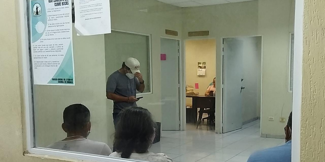 Se trabaja con personal de guardia en la Fiscalía General del Estado