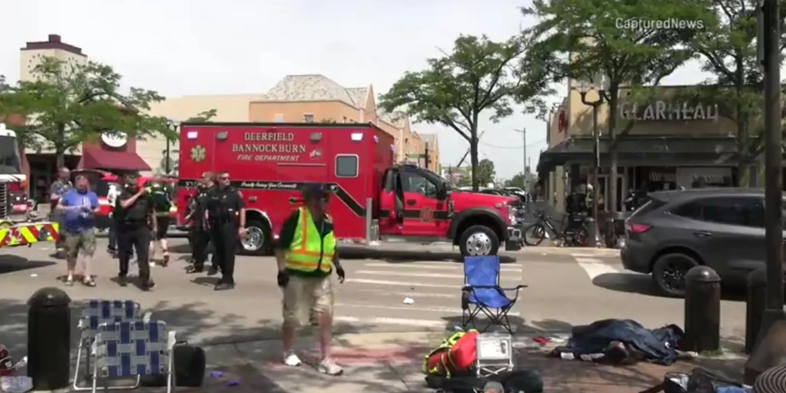 Tiroteo en el desfile por el 4 de julio en Chicago deja 5 muertos y 19 heridos