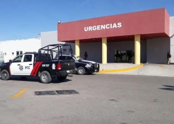 Recibe disparo en la cabeza y termina en el hospital