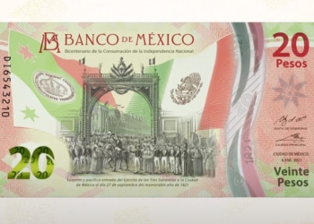 Billete de 20 pesos en riesgo de desaparecer