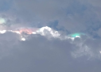Reportan avistamiento de nubes iridiscentes en Coahuila