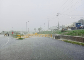 Llovieron tres pulgadas de lluvia en menos de una hora en PN