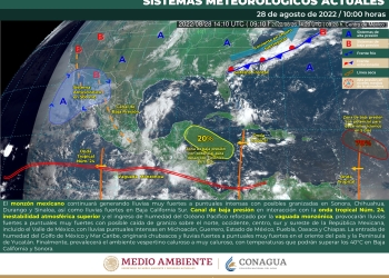 ¡Monzón no da tregua! Seguirá provocando lluvias fuertes en estos estados