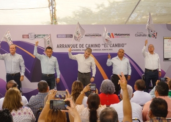 Inicia rehabilitación del camino en el ejido “El Cambio” en Matamoros, Coahuila