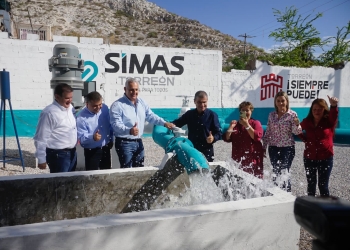 Inauguran pozo de agua “victoria”, en Torreón