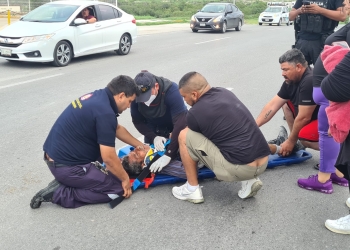 Grave septuagenario tras ser arrollado sobre transitado bulevar