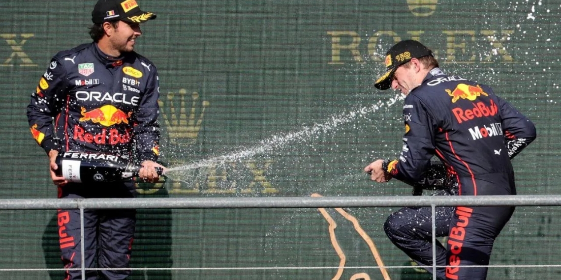 “Checo” Pérez termina segundo en el GP de Bélgica
