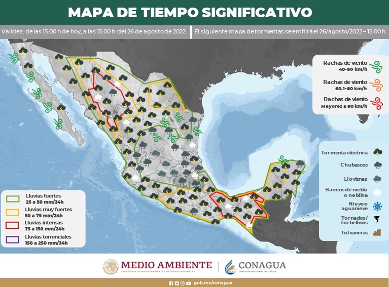 Por presencia de ‘La Niña’, se prevé mayor actividad ciclónica en el Atlántico: SMN