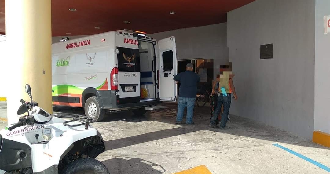 Localizan a migrante venezolano deshidratado sobre una brecha