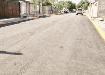 Vecinos de Ampliación Brisas del Valle reciben obra de pavimentación