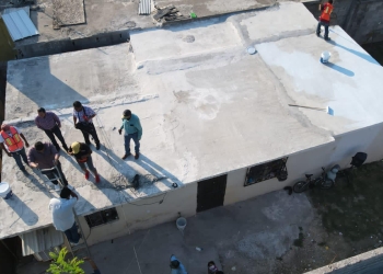 150 hogares fueron beneficiados con el programa de Impermeabilización