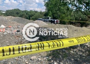 Tenía forma de maniquí, pero era un muerto